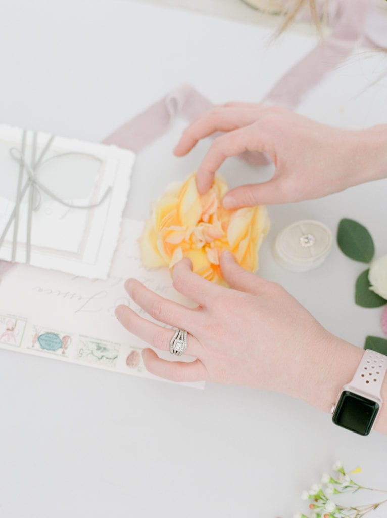 Get to know wedding stationery designer Brown Fox Creative on Alexa Kay Events. See more talented wedding vendor spotlights at alexakayevents.com!
