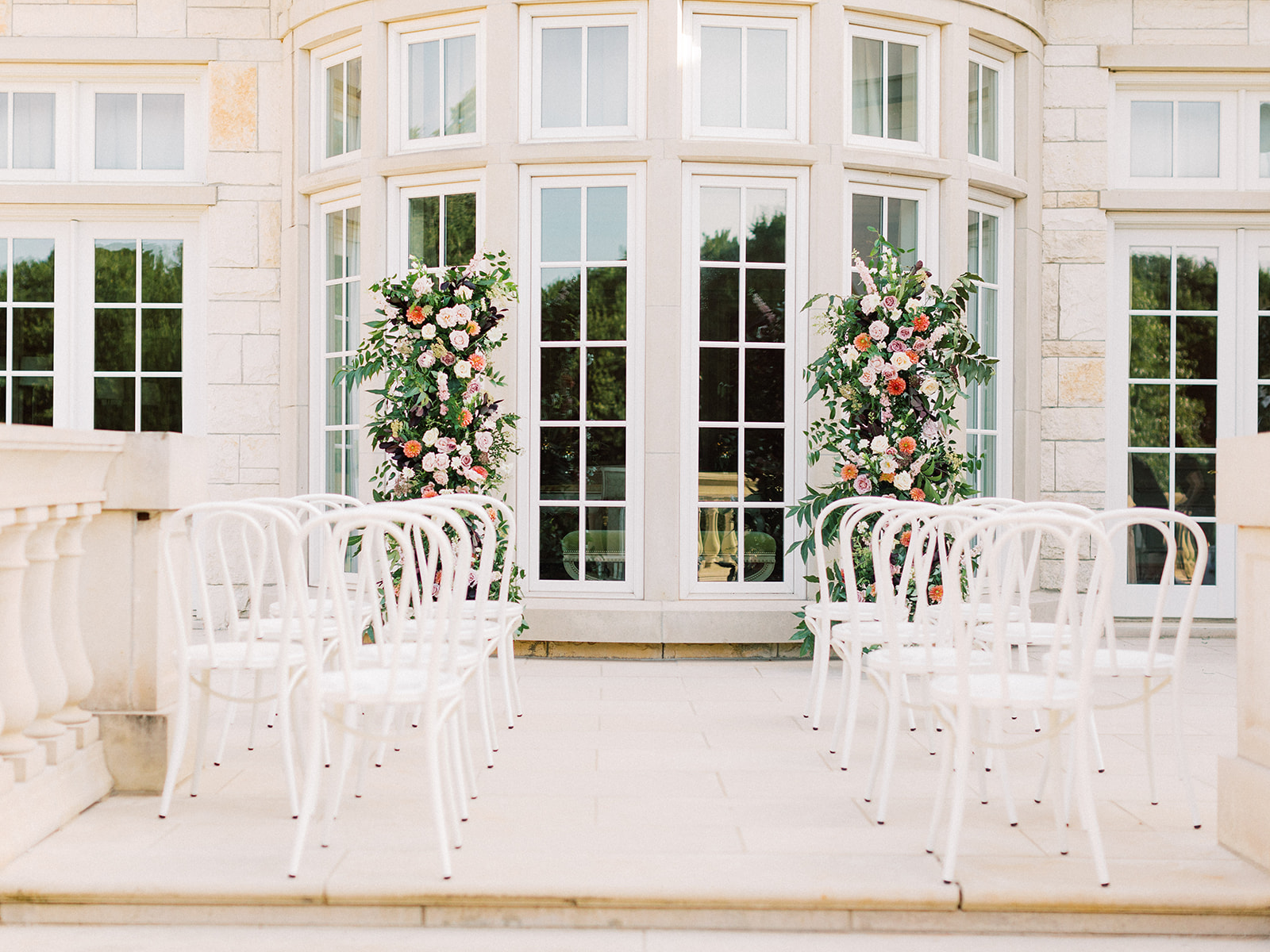 Wedding ceremony decor: Whimsical garden elegance styled shoot featured on Alexa Kay Events