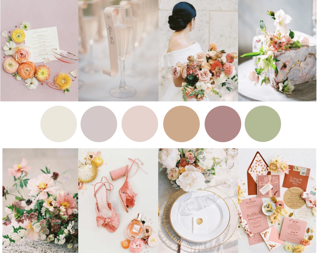 Soft and Whimsy Wedding Color Inspiration by Alexa Kay Events