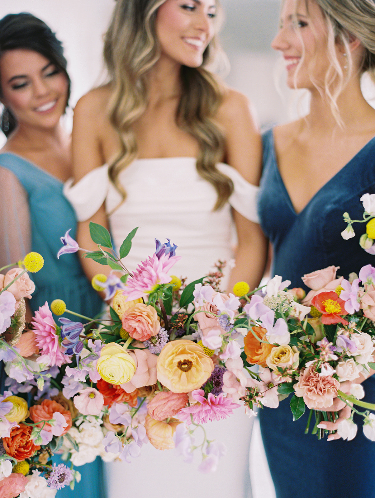 Whimsical wedding bouquets