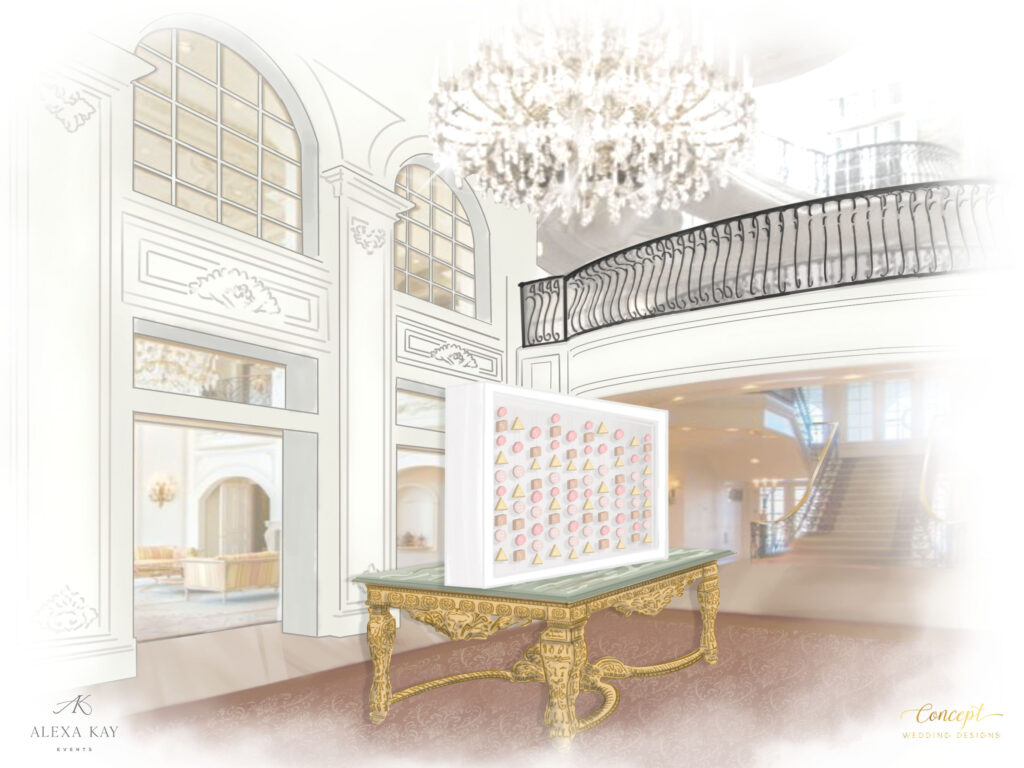 Wedding Renderings: Brooke and Eric's Wedding at The Olana