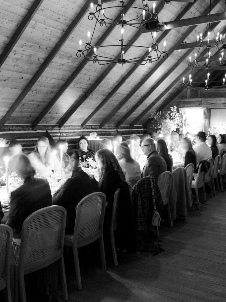 Welcome Dinner at Brush Creek Ranch Wyoming