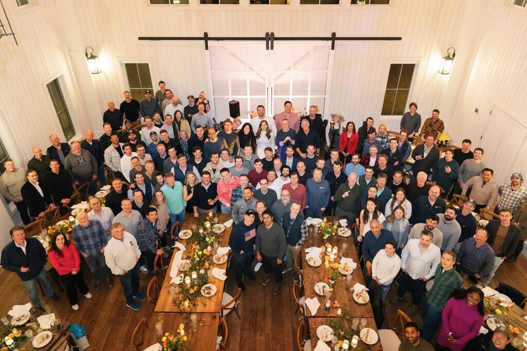 Group Shot at final dinner