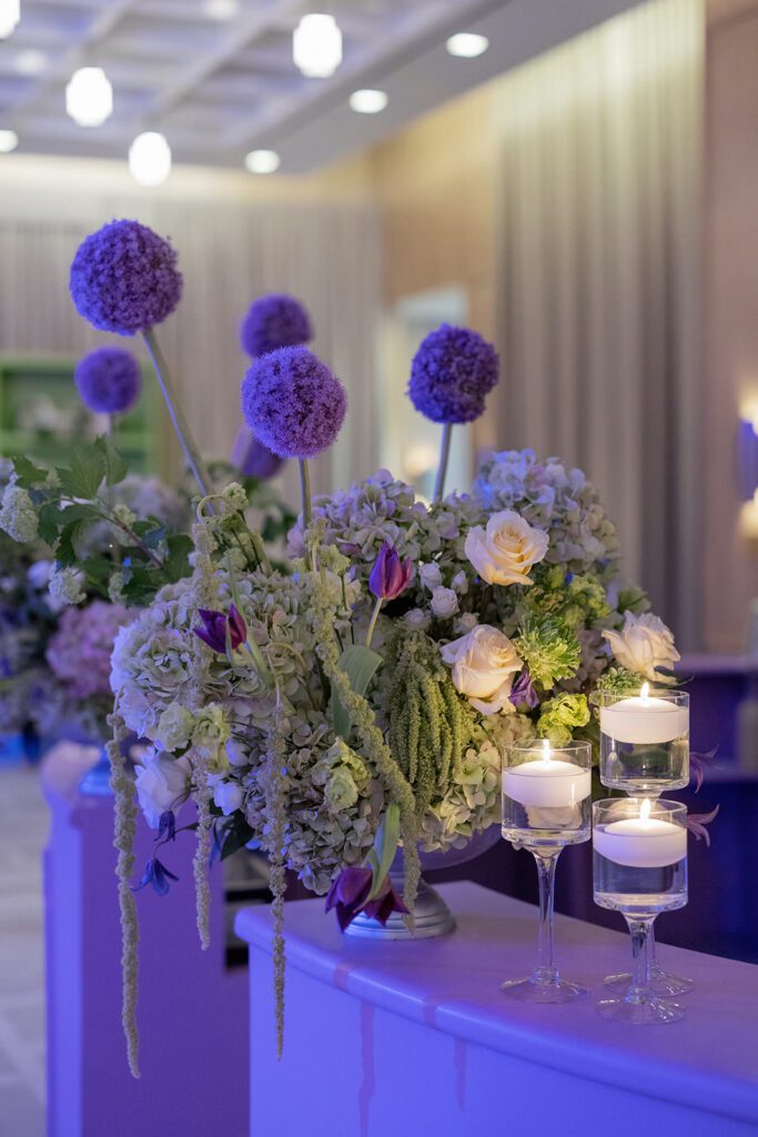 Textured floral detail with mauve petals and natural movement by Haven Hill Blooms.