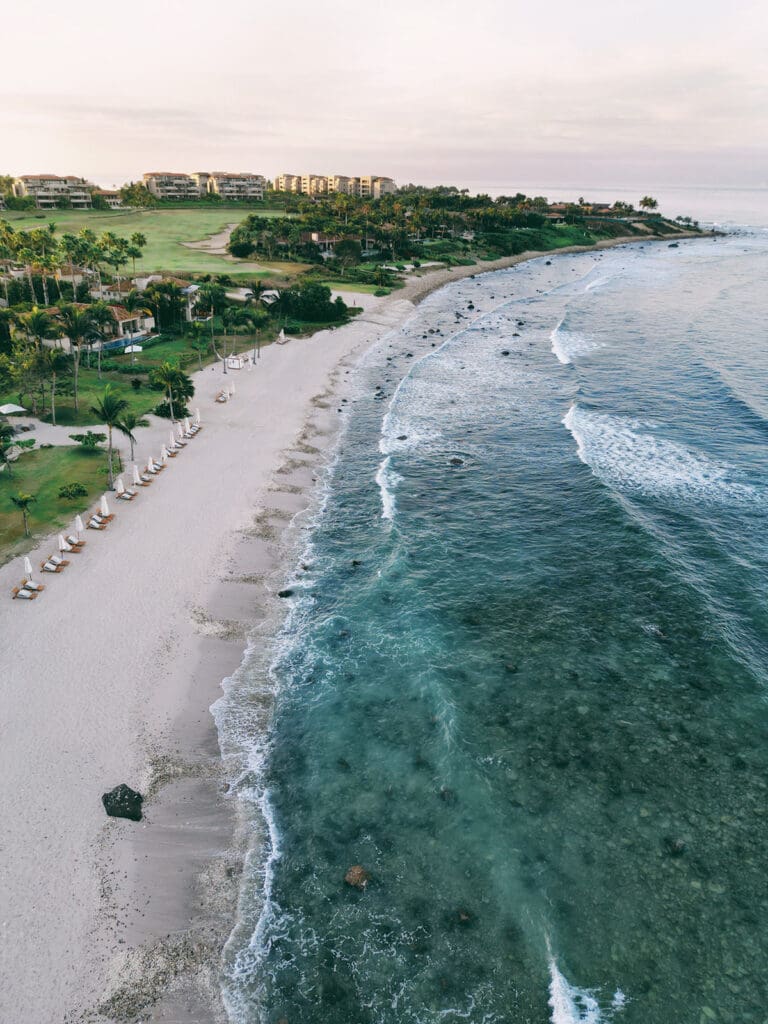 The St. Regis Punta Mita Resort Beach Ariel